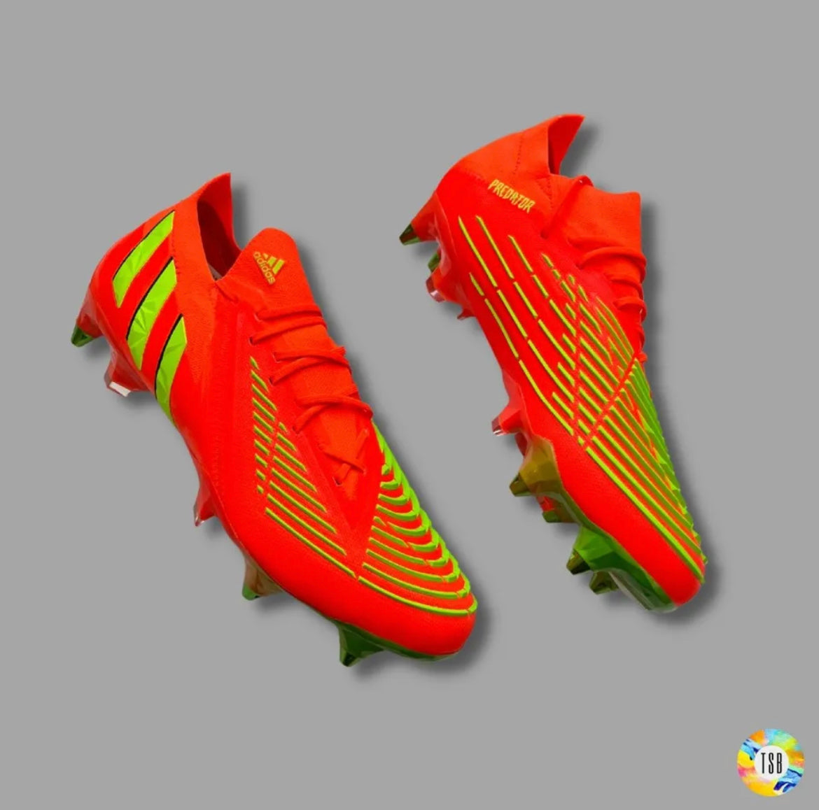 Adidas Predator Edge.1 Low Soft Ground - Solar Red/Team Solar Green/Black - TopSpecBoots