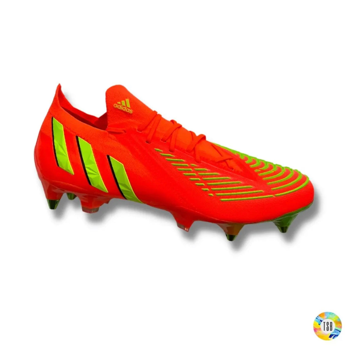 Adidas Predator Edge.1 Low Soft Ground - Solar Red/Team Solar Green/Black - TopSpecBoots