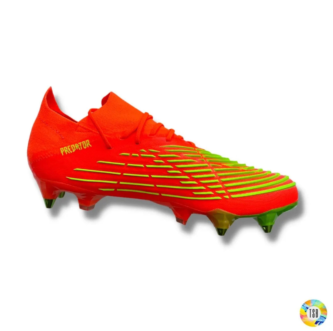 Adidas Predator Edge.1 Low Soft Ground - Solar Red/Team Solar Green/Black - TopSpecBoots