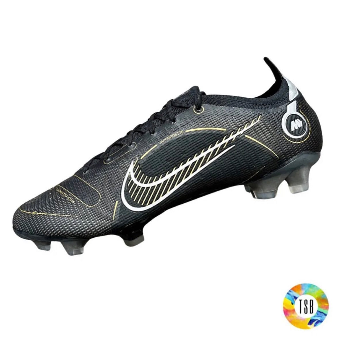 NIke Mercurial Vapor Elite 14 FG (Black/Gold)