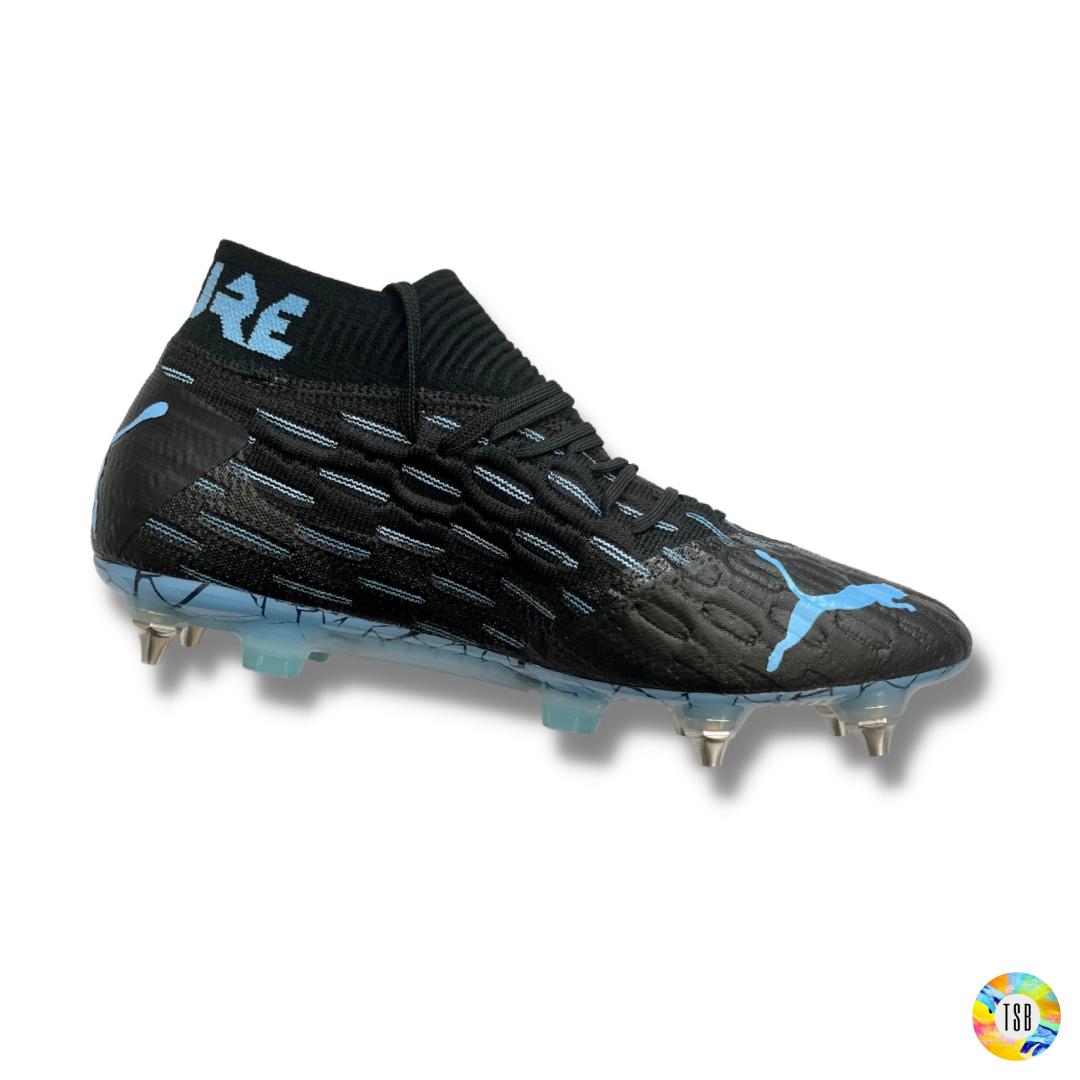 Puma Future Netfit 6.1 Soft Ground - City release Black/Blue - TopSpecBoots