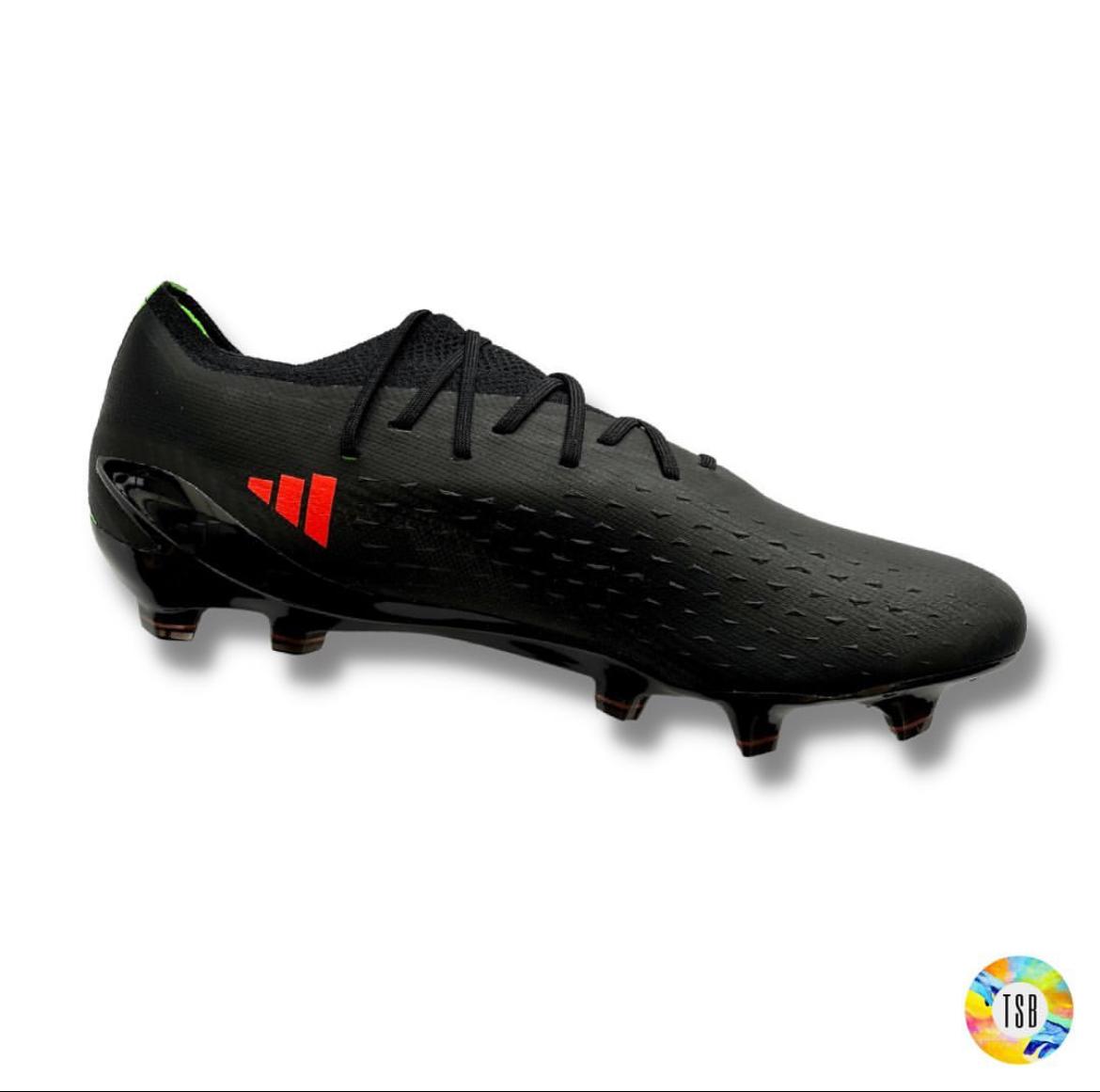 Adidas X Speedportal.1 Firm Ground - Core Black/Red - TopSpecBoots