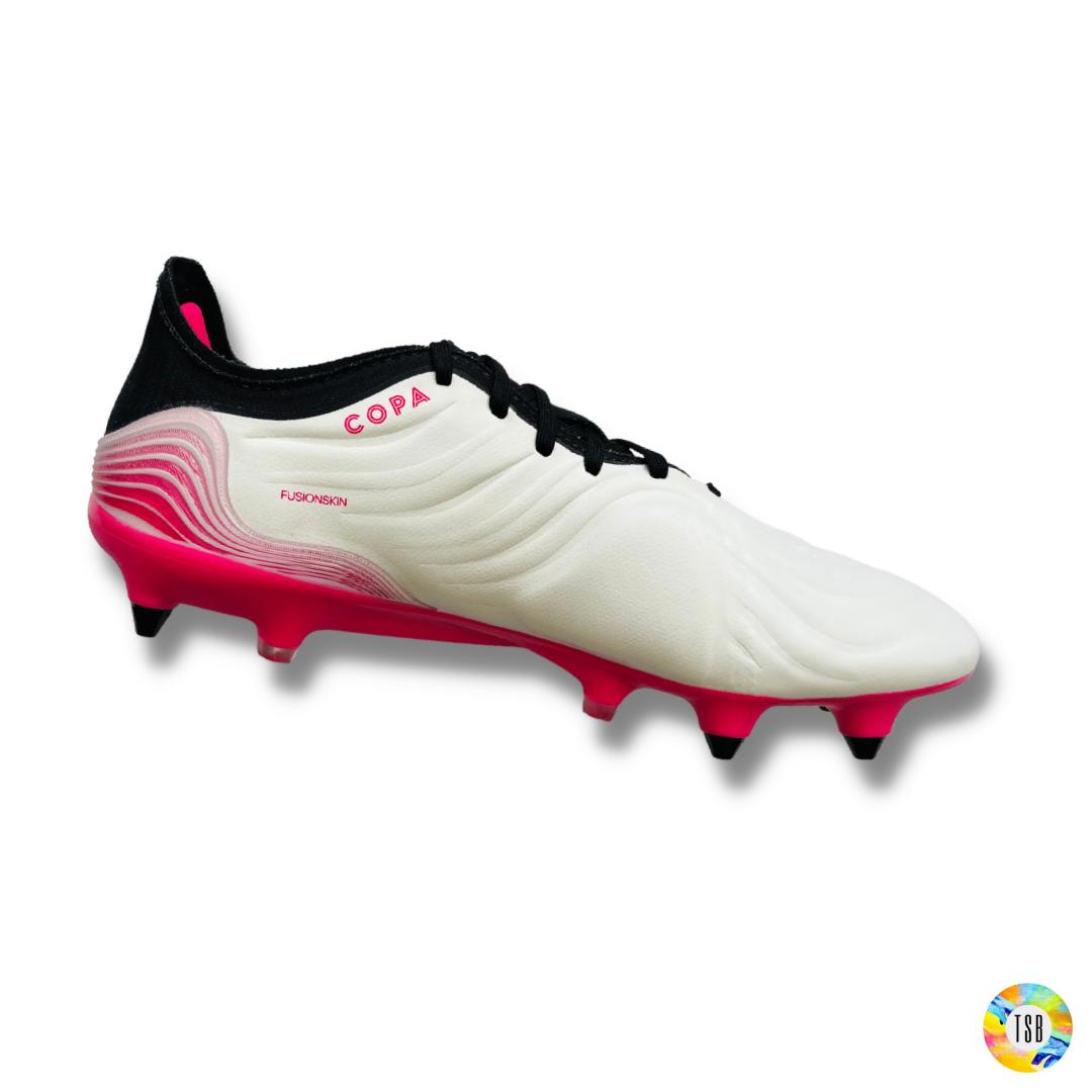 Adidas Copa Sense.1 Soft Ground - White/Pink/Black - TopSpecBoots