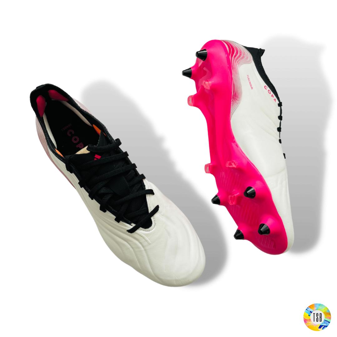 Adidas Copa Sense.1 Soft Ground - White/Pink/Black - TopSpecBoots