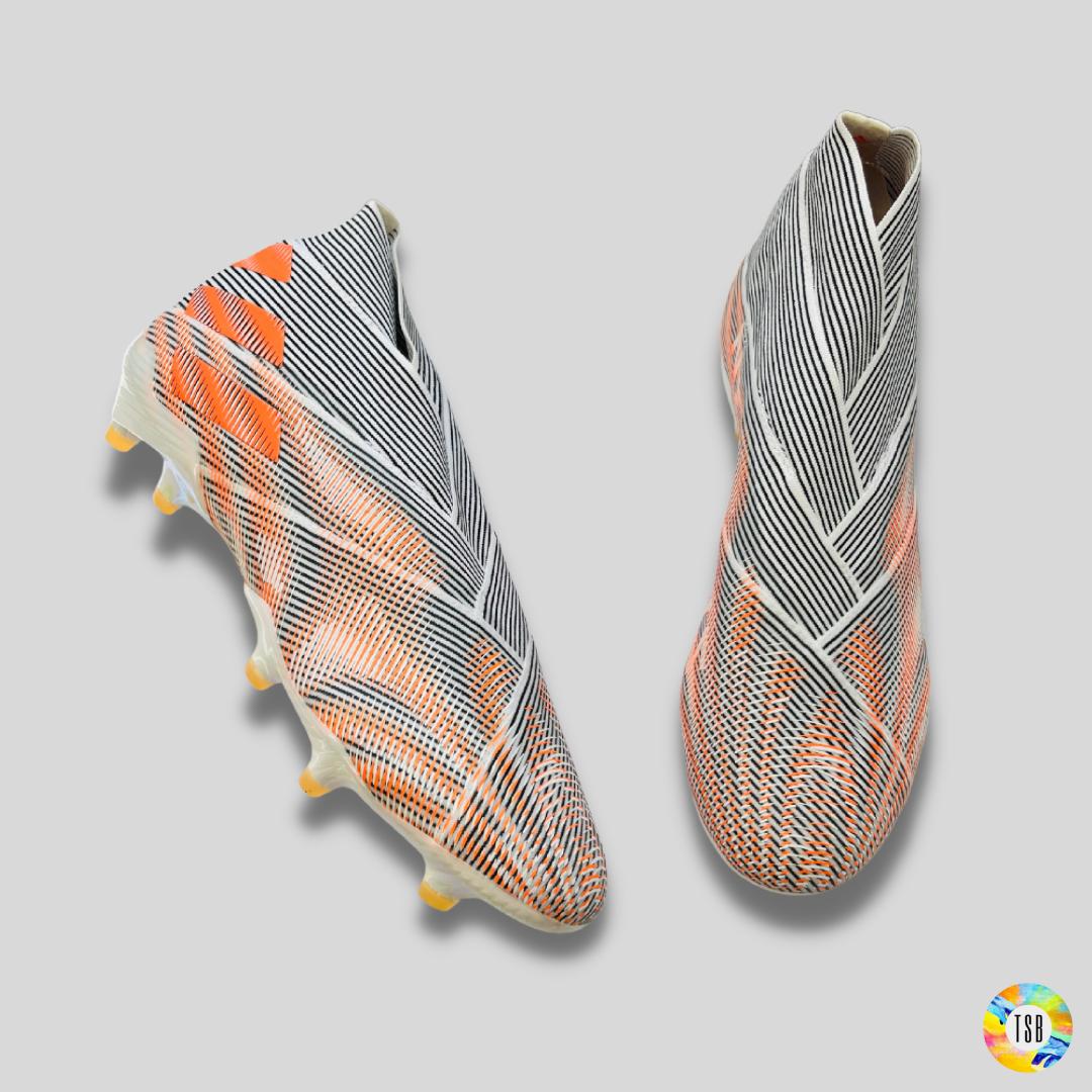 Adidas nemeziz hotsell white and orange