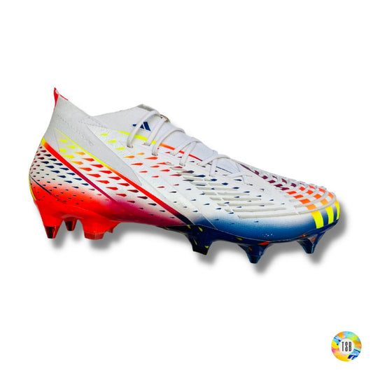 Adidas Predator Edge.1 Soft Ground (World cup release) - White/Yellow/Blue - TopSpecBoots