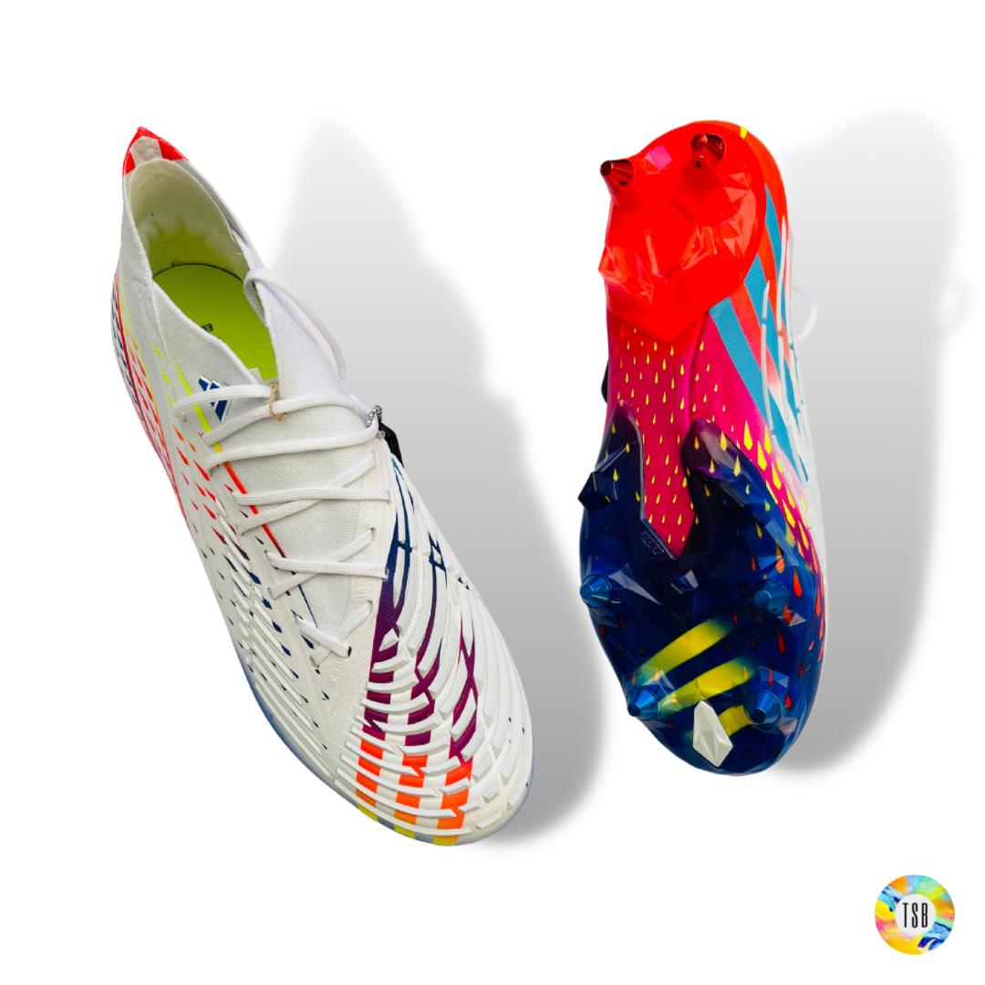 Adidas Predator Edge.1 Soft Ground (World cup release) - White/Yellow/Blue - TopSpecBoots