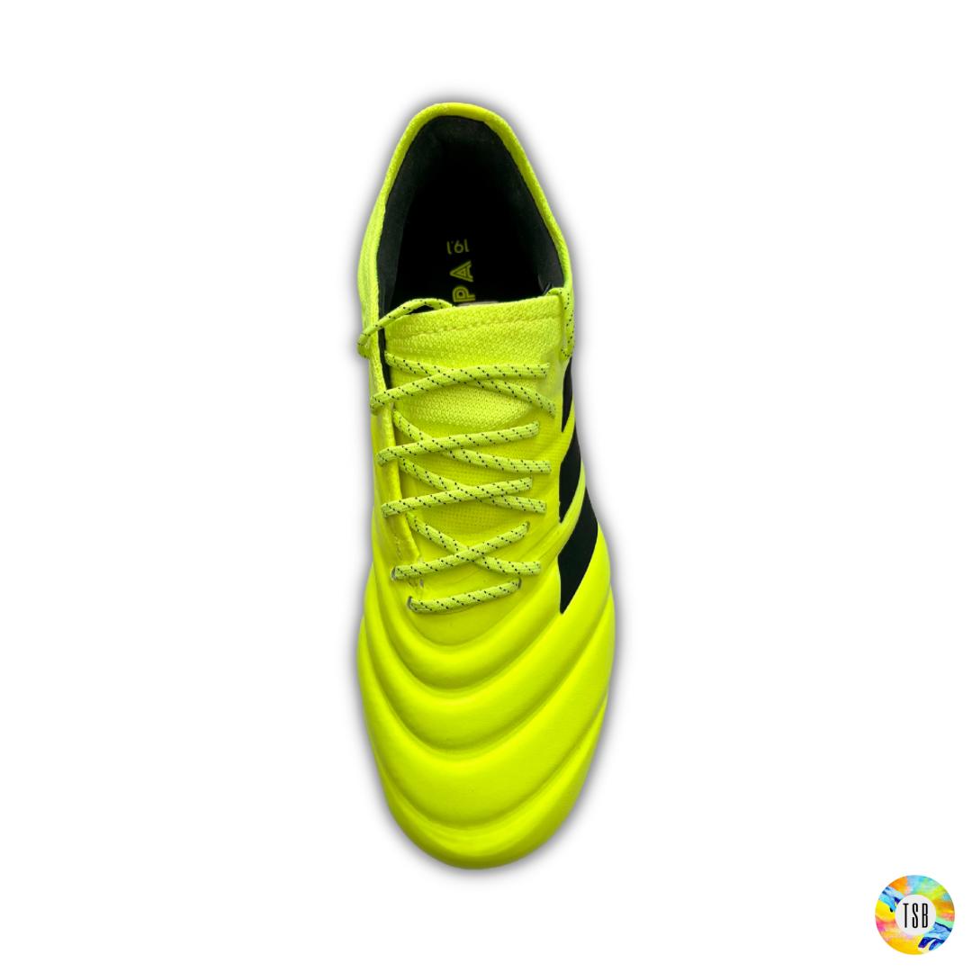 Adidas Copa 19.1 Firm Ground - Solar Yellow/Black - TopSpecBoots