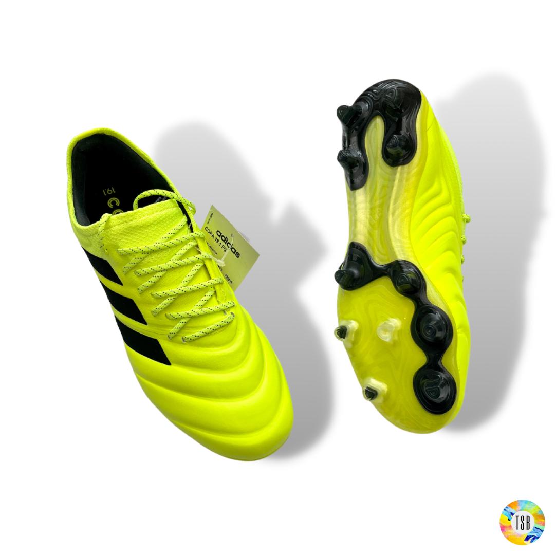 Adidas Copa 19.1 Firm Ground - Solar Yellow/Black - TopSpecBoots