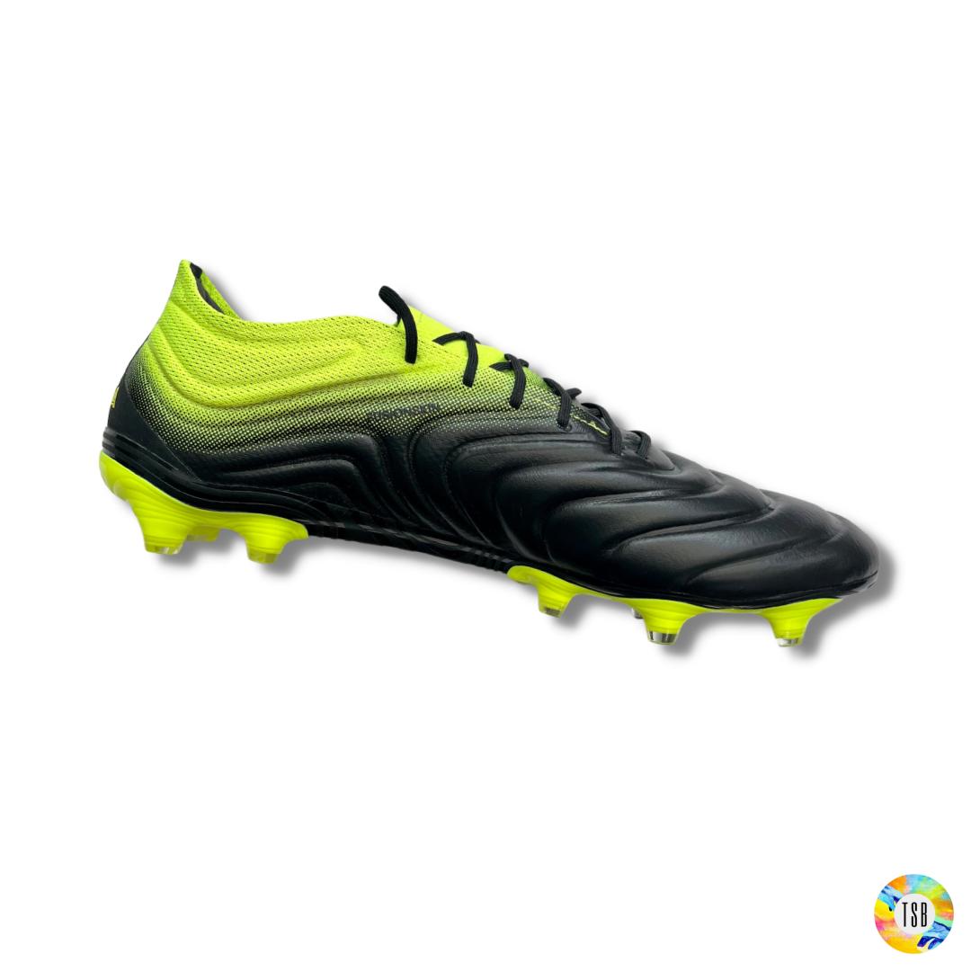 Adidas Copa 19.1 Firm Ground - Black/Yellow - TopSpecBoots