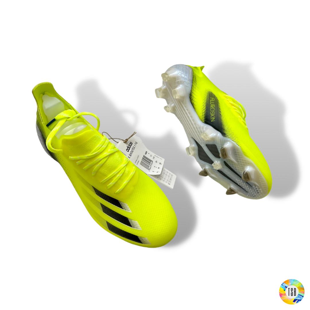 Adidas X Ghosted.1 Firm Ground - Solar Yellow/Core Black - TopSpecBoots