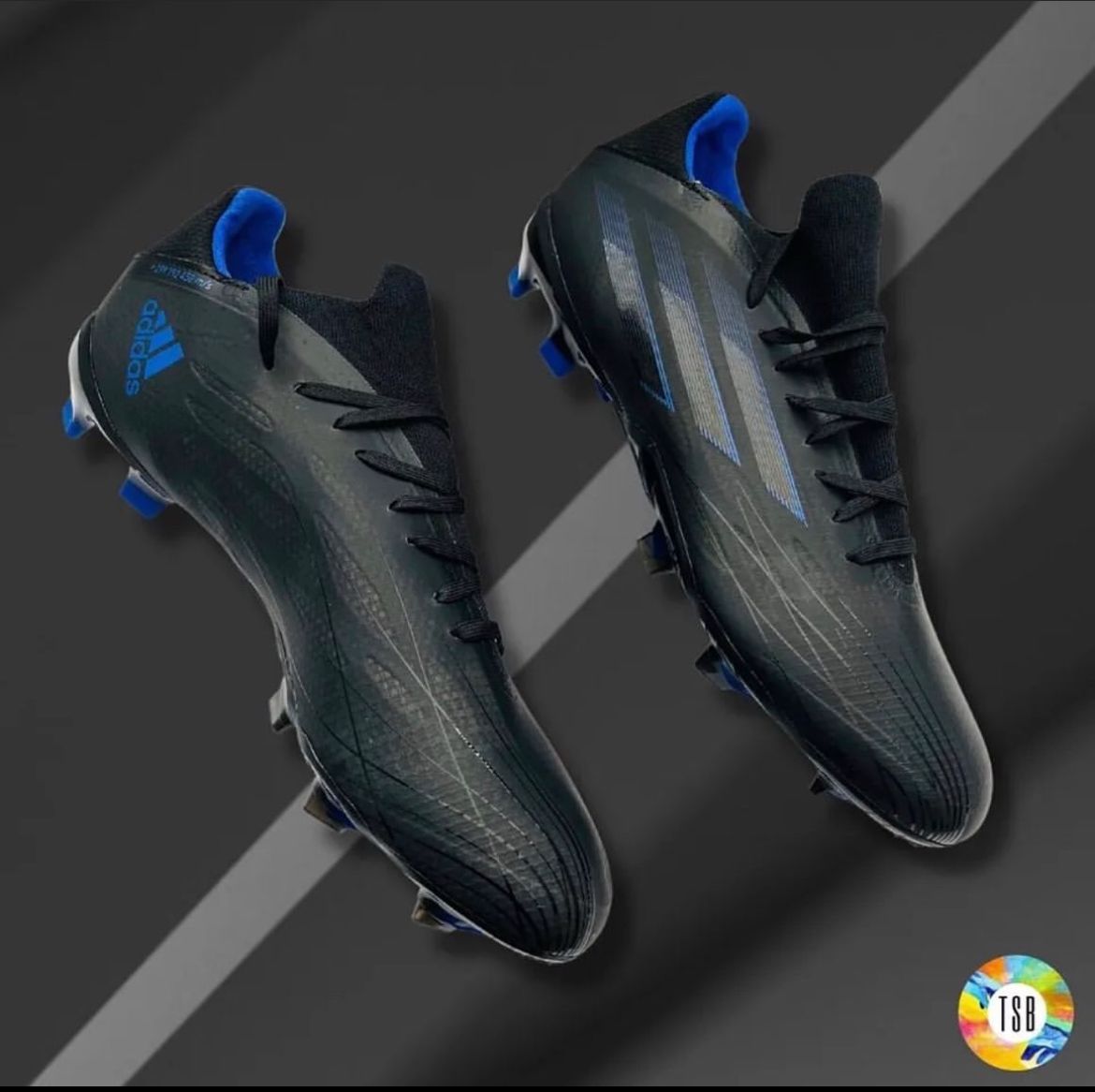 Adidas X Speedflow.2 Firm Ground - Core Black/Blue - TopSpecBoots