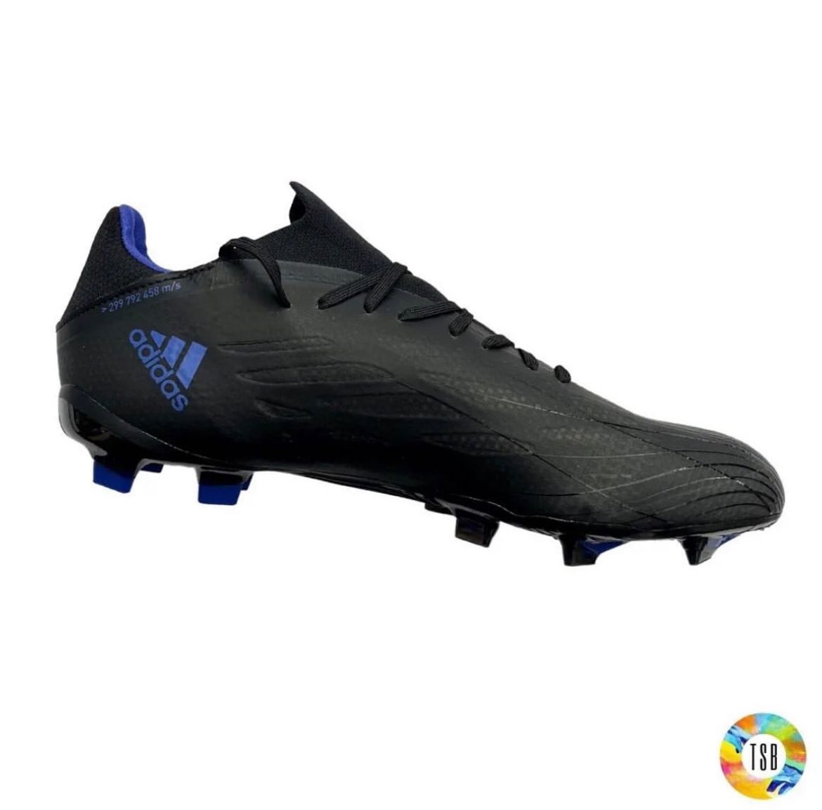 Adidas X Speedflow.2 Firm Ground - Core Black/Blue - TopSpecBoots