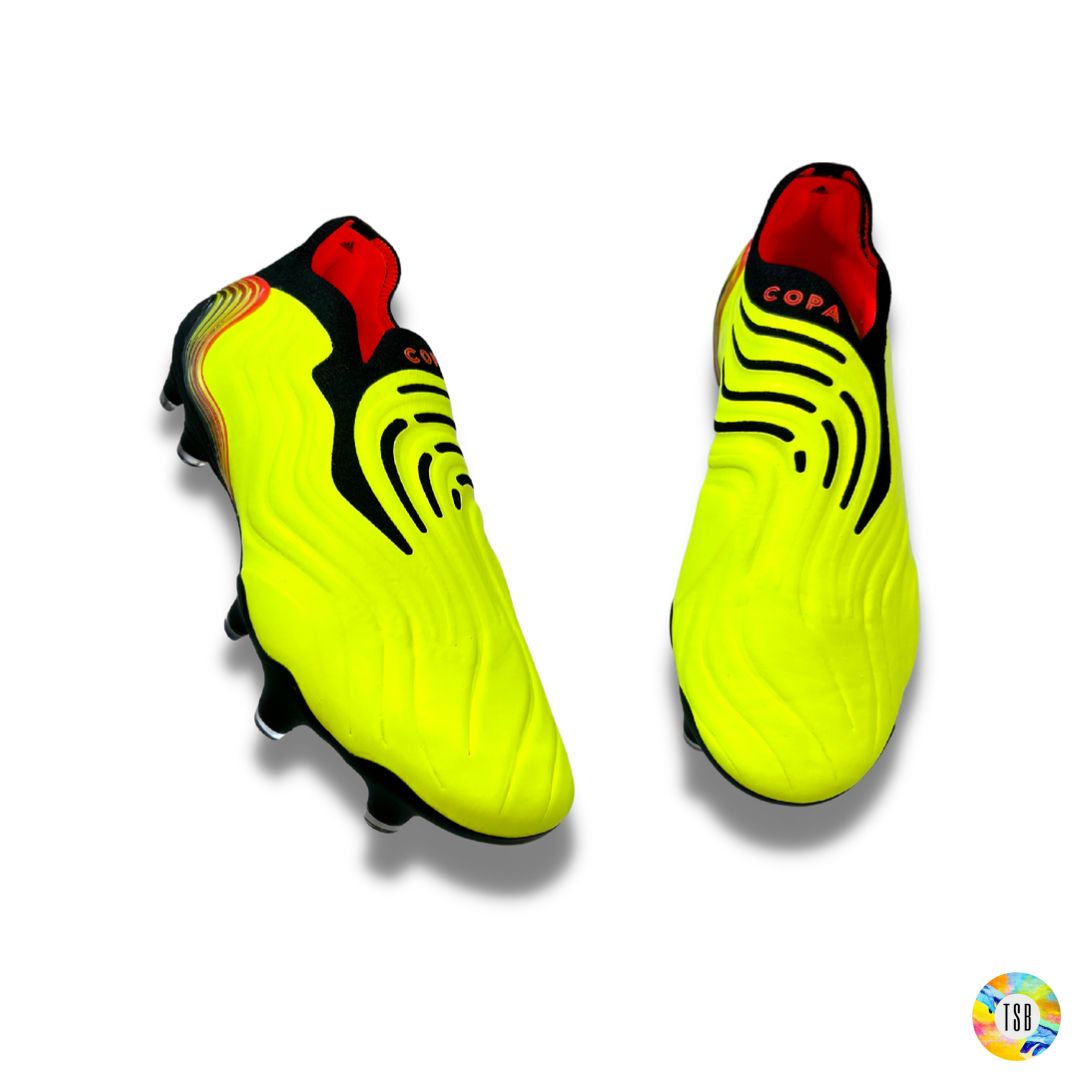 Adidas Copa Sense + Firm Ground - Solar Yellow/Black - TopSpecBoots