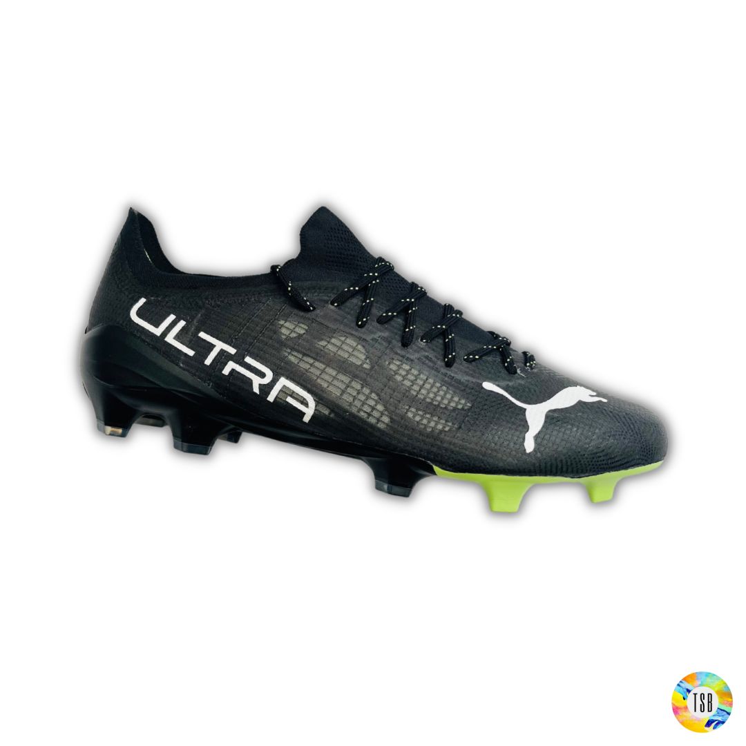 Puma Ultra 1.4 FG/AG - Black/White/Fizzy light - TopSpecBoots