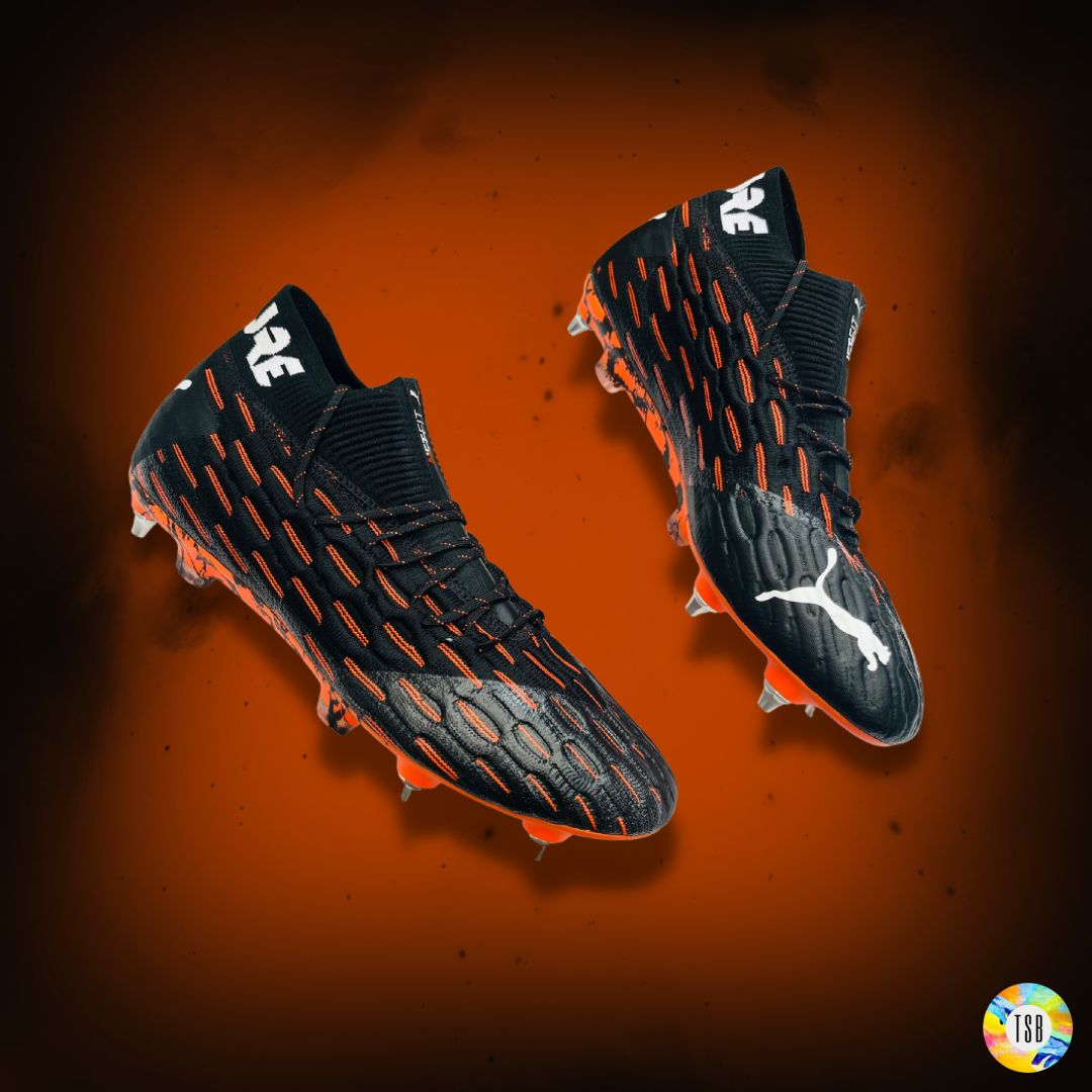 Puma Future Netfit 6.1 mxSG - Black/Orange/White - TopSpecBoots