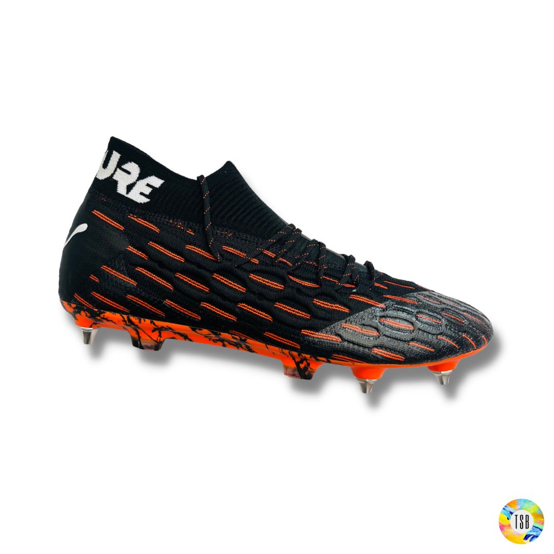 Puma Future Netfit 6.1 mxSG - Black/Orange/White - TopSpecBoots