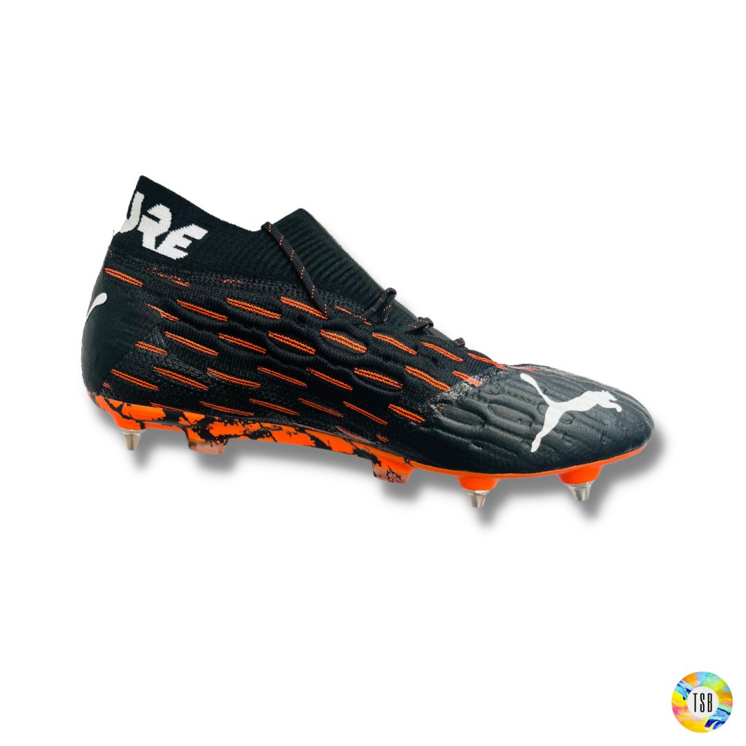 Puma Future Netfit 6.1 mxSG - Black/Orange/White - TopSpecBoots