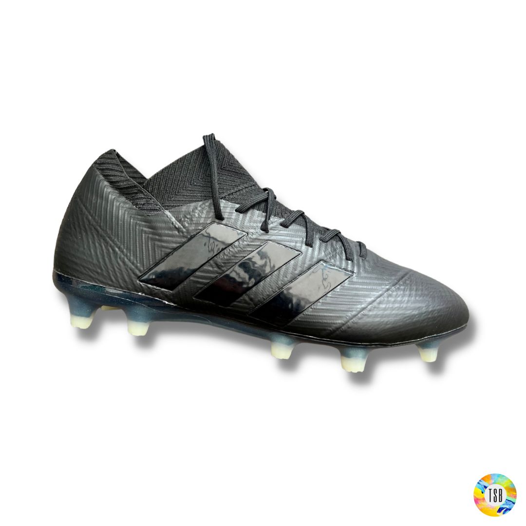 Adidas Nemeziz 18.1 Firm Ground - Black/Black - TopSpecBoots