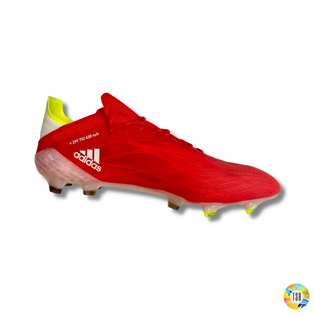 Adidas Speedflow.1 Firm Ground - Team Red/White/Solar Yellow - TopSpecBoots