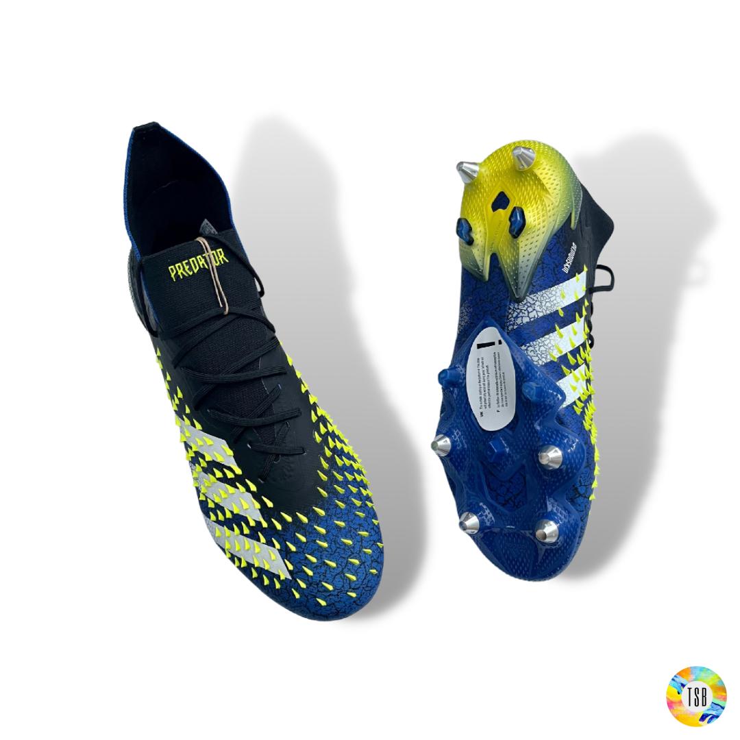 Adidas predator blue yellow best sale