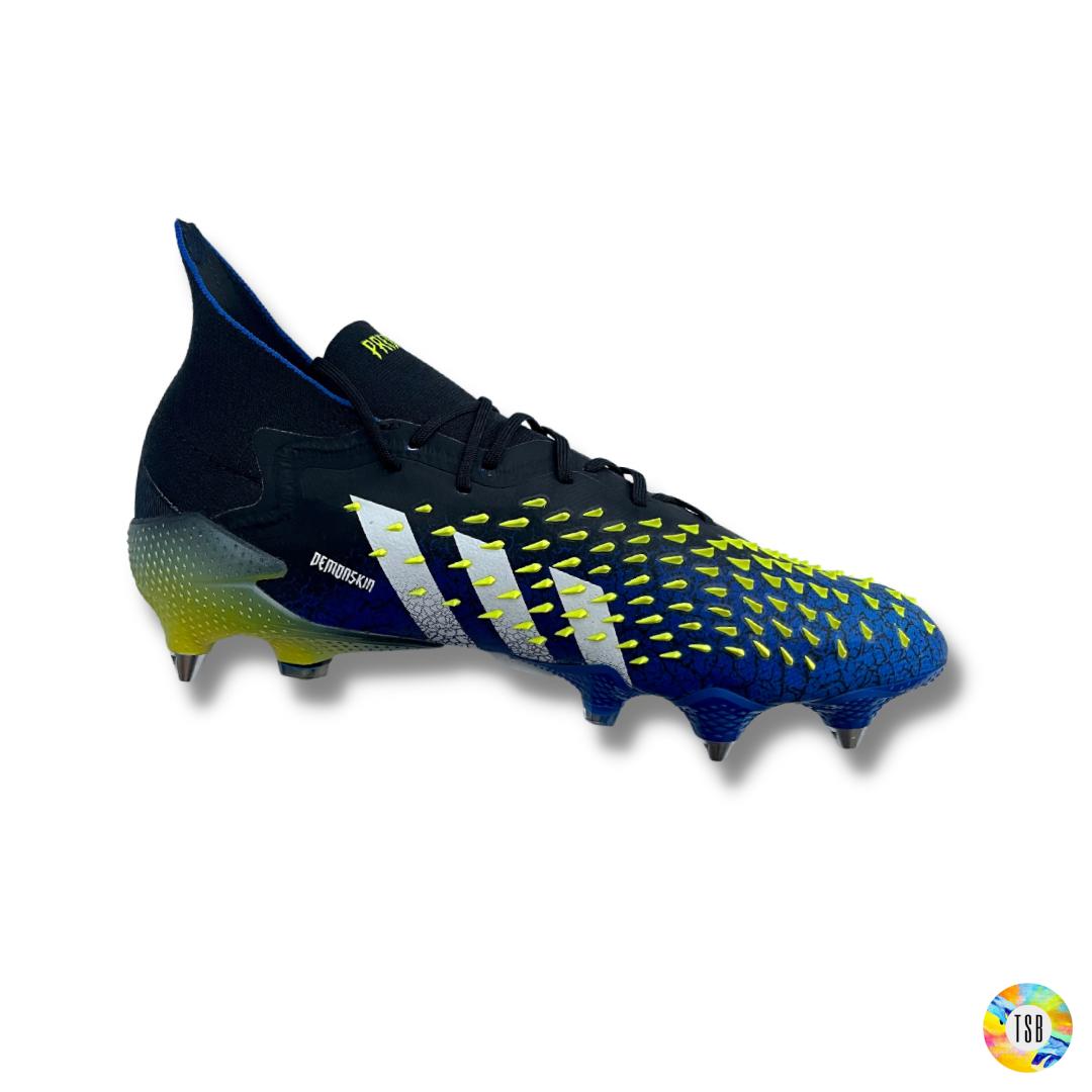 Adidas Predator Freak.1 Soft Ground - Blue/Black/White/Solar Yellow - TopSpecBoots